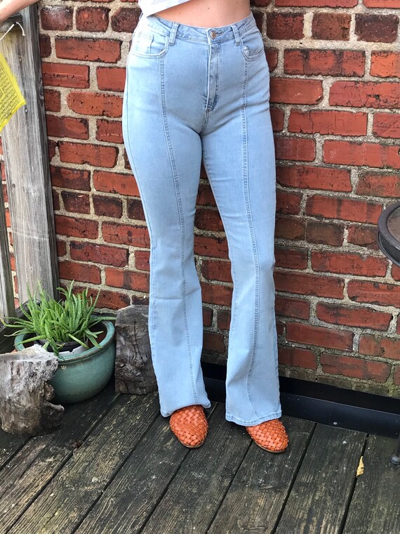 Bell bottom jeans