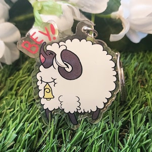 Tender Lamb | Final Fantasy XIV | Cute Acrylic Charm Keychain
