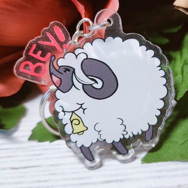 Tender Lamb | Final Fantasy XIV | Cute Acrylic Charm Keychain
