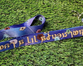 Cordón de icono de trabajo de FFXIV: Porta credencial de jugador kawaii