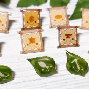 FFXIV Kawaii DoH+DoL Job Stone Bundle — Adorable Pins for Crafters & Gatherers