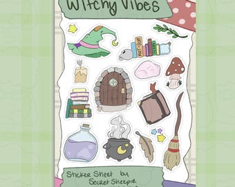 Witchy Vibes Sticker Sheet