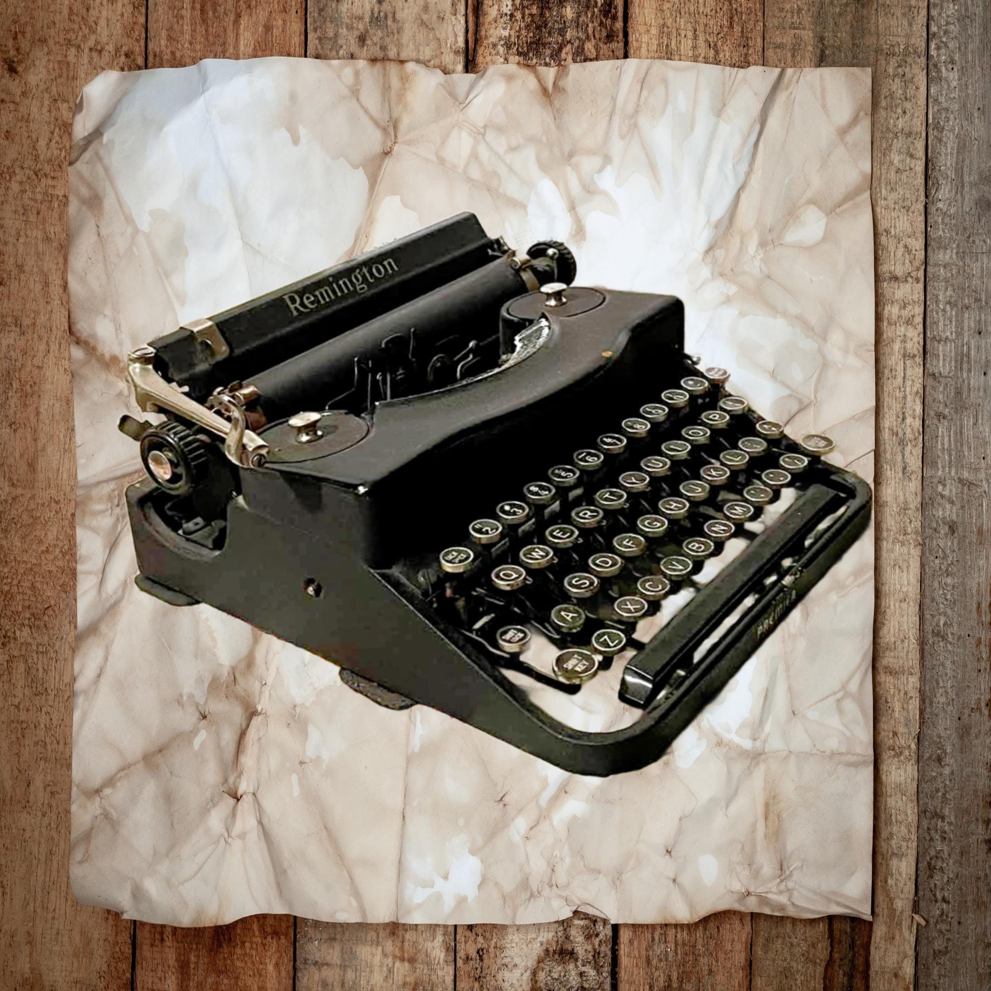 Antique Remington Typewriter - Etsy