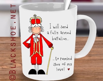 Blackshoe, Hamilton Mug, Hamilton, King George, Hamilton Fan, Hamilton Cup, Hamilton Quote, Hamilton Musical, Period Mug, King George quote