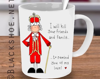 Hamilton Mug, Hamilton, King George, Hamilton Fan, Hamilton Cup, Hamilton Quote, Musicals, Hamilton Musical, Period Mug, King George quote