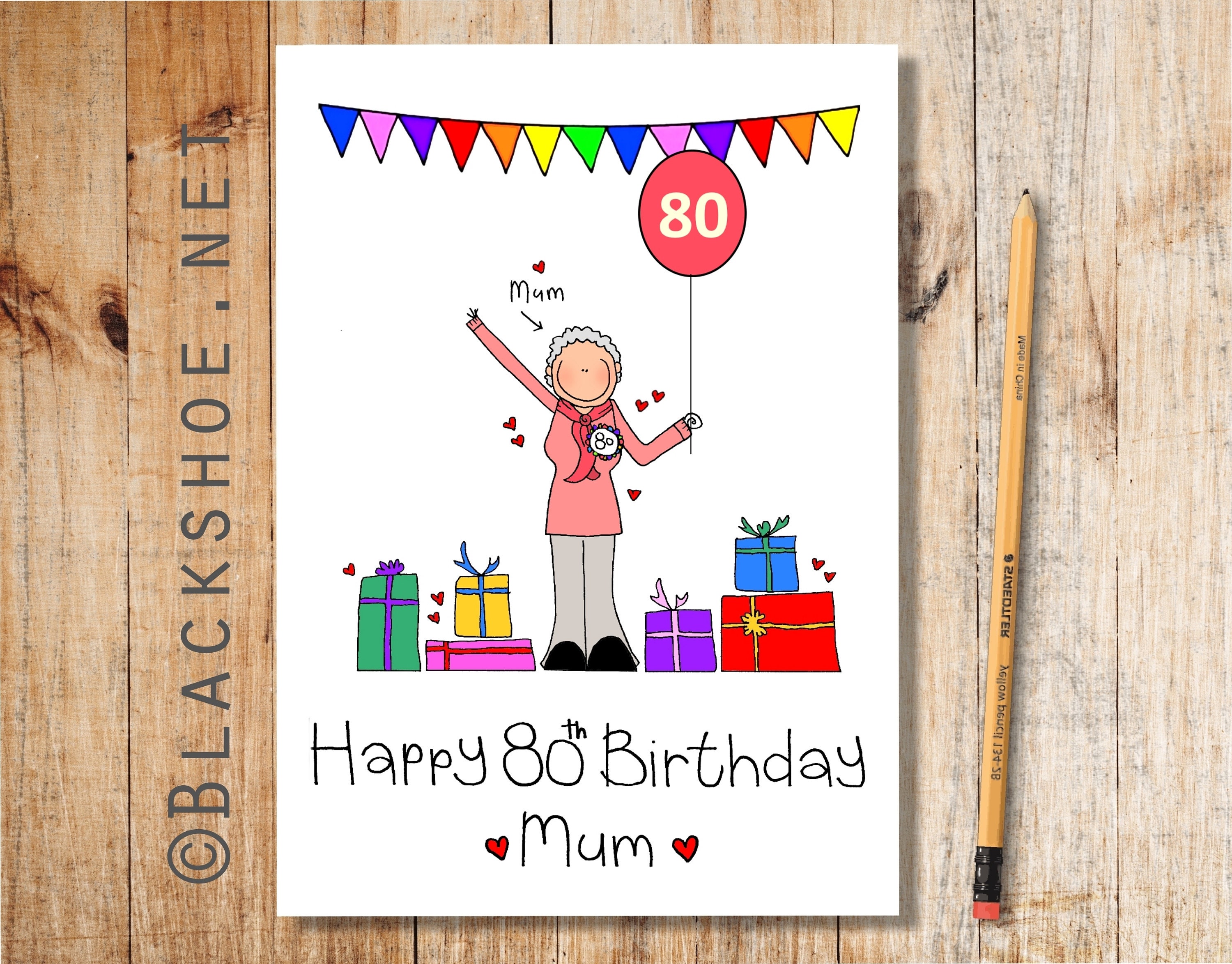 Personalised Friends Birthday Card Custom Birthday Card | Etsy