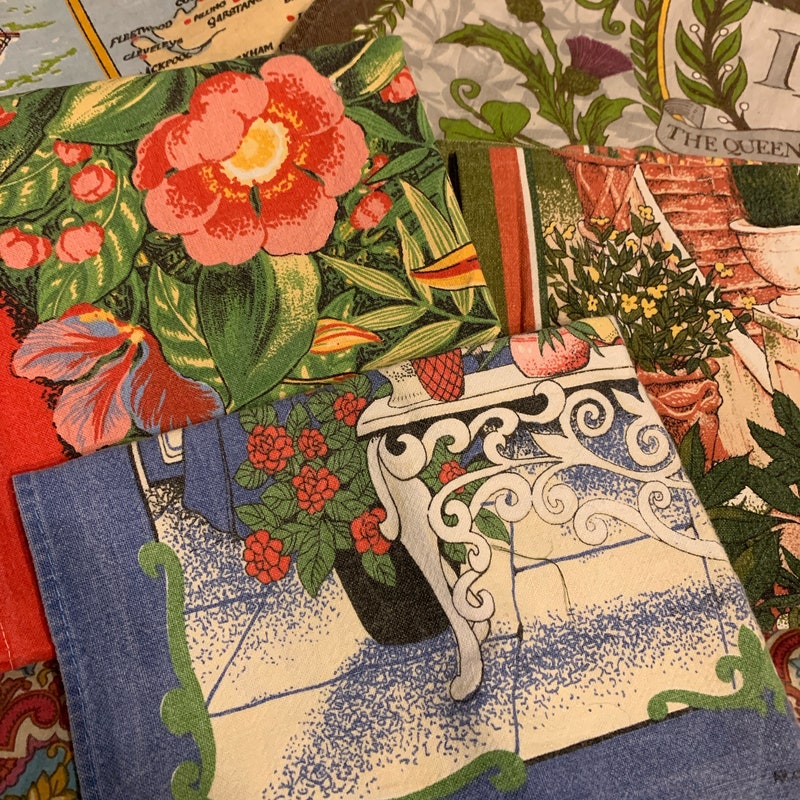 Vintage Tea Towels - Etsy