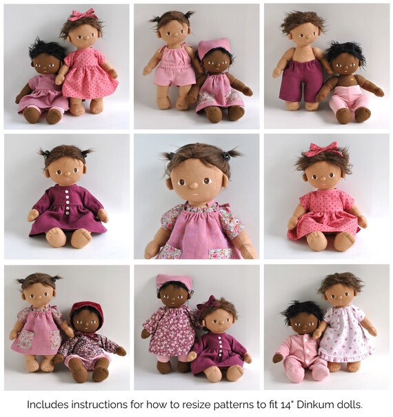 miniland doll clothes patterns