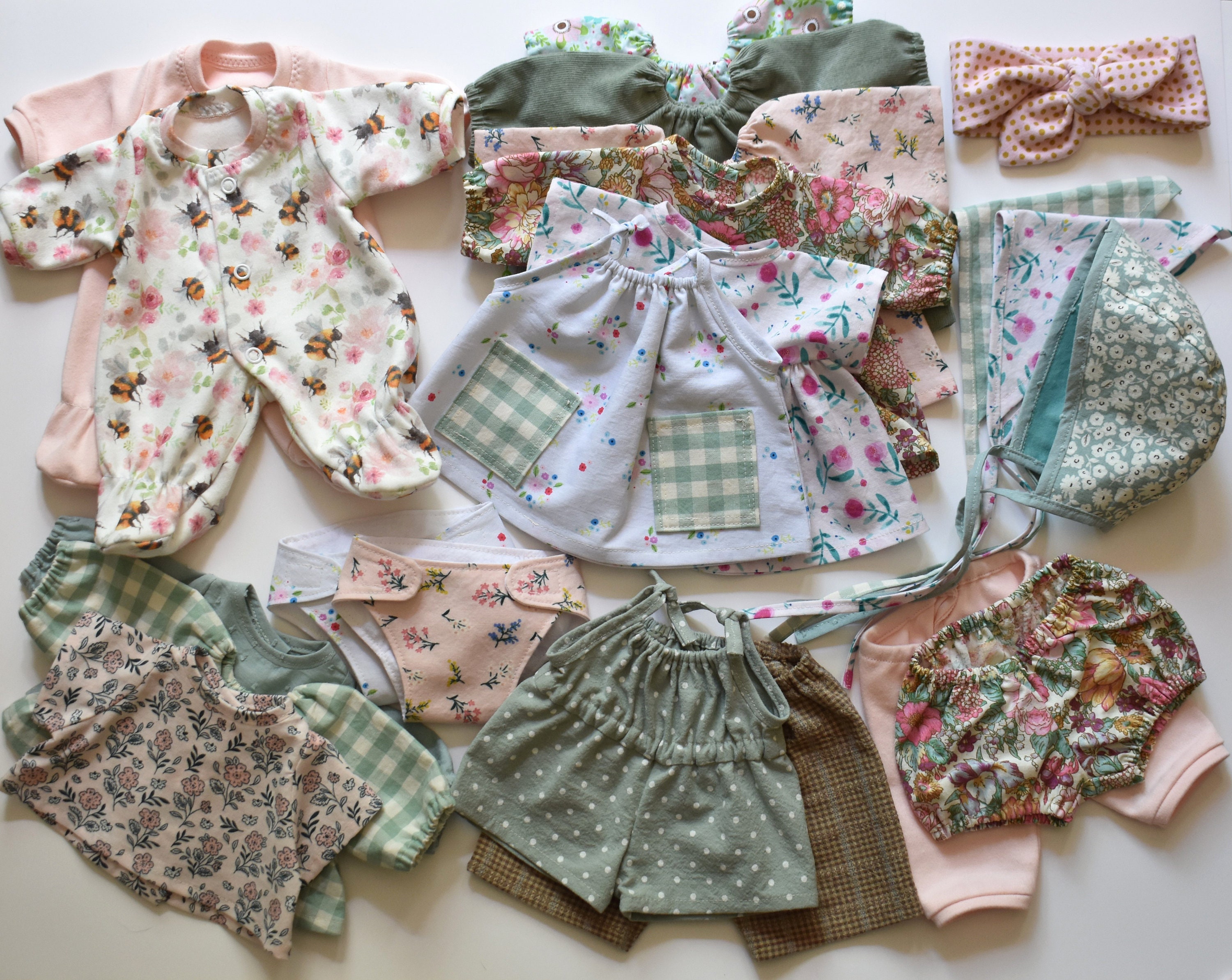 Dinkum Doll Clothes Patterns Set of 12 PDF Doll Clothing Etsy Australia