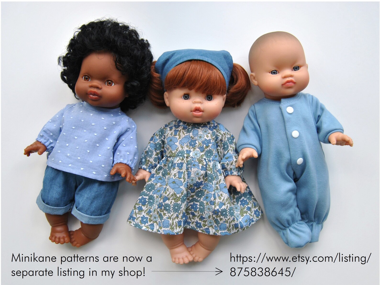 Set of 12 PDF Doll Clothes Patterns for 15 Inch Waldorf Dolls Etsy.de