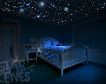 Glow In The Dark Stars For Adults Romantic Bedroom Decor Etsy