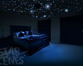 Glow In The Dark Stars For Adults Romantic Bedroom Decor Etsy