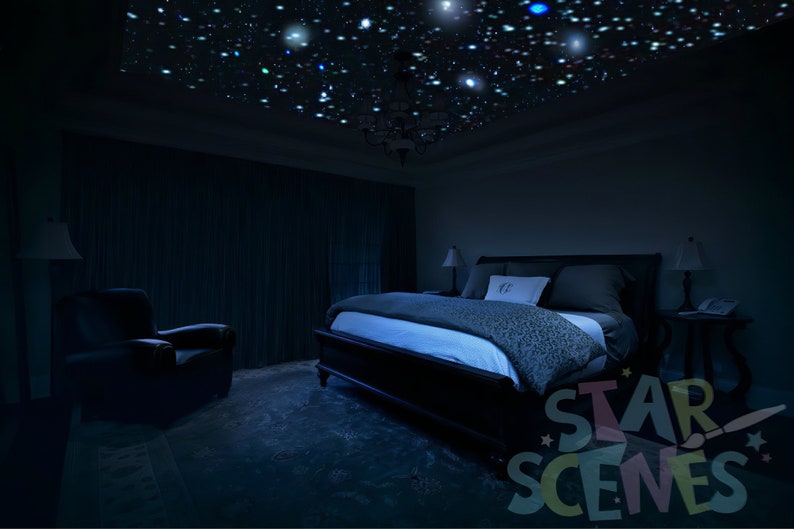 Constellation and Glow in the Dark Ceiling Stars Kit. 16 Designs eg. Hercules, the Big Dipper, Orion, Virgo, Libra, Gemini, Taurus, Pisces afbeelding 7