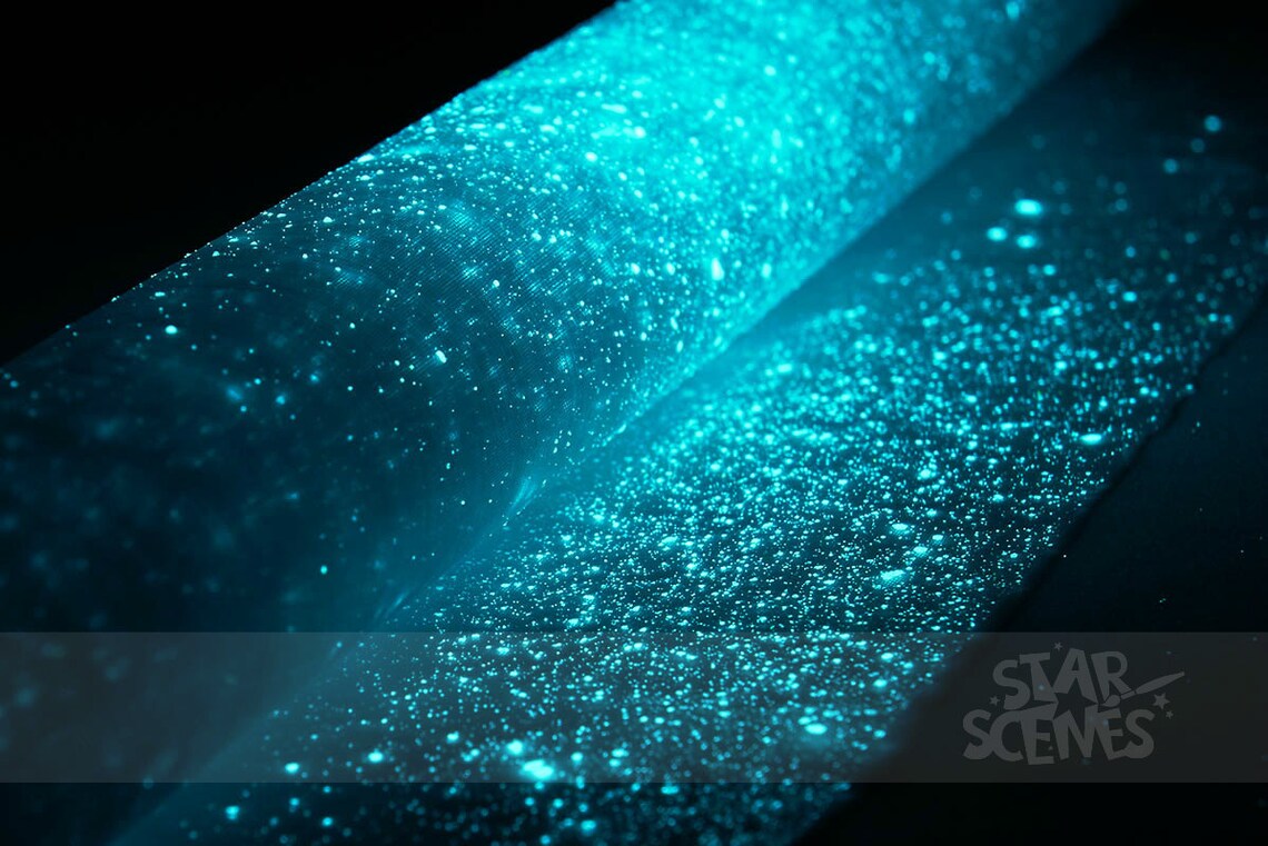 Glow in the Dark Milky Way Fabric for a Truly Magical Star Etsy