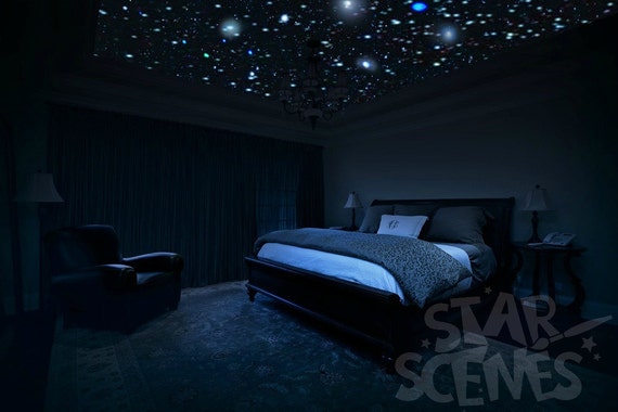 Glow In The Dark Stars For Adults Romantic Bedroom Decor Etsy