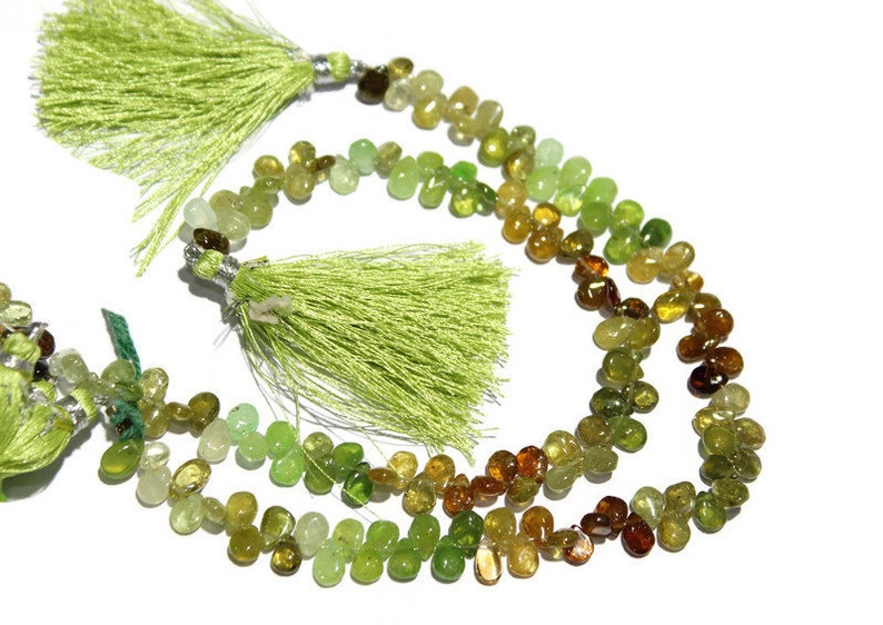 Grossular Garnet Pear Beads,Natural Grossular Garnet Smooth Plain Pear Briolettes Beads,Natural Grossular Garnet Pear Beads,Size 6mm to 7mm