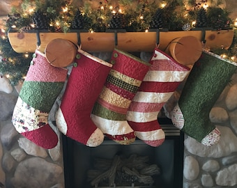 quilted christmas stockings set of five 5 christmas stockings farmhouse christmas stockings family christmas stockings - Quilted Christmas Stockings quilted christmas stockings set of five 5 christmas stockings farmhouse christmas stockings family christmas stockings - Quilted Christmas Stockings