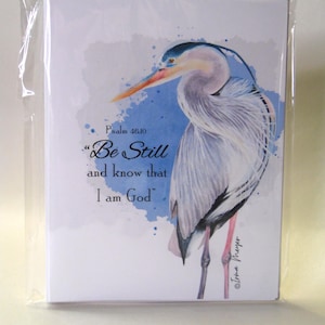 Conjunto de cartões de felicitações com impressão de arte em aquarela - Pacote com 5 envelopes em branco dentro