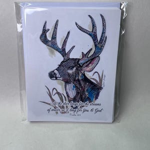 Markt und Pen Art Print Grußkarten-Set - 5er-Pack mit Umschlägen, die innen leer sind