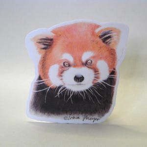 Laminierter Vinyl-Tier-Kunstdruck-Aufkleber