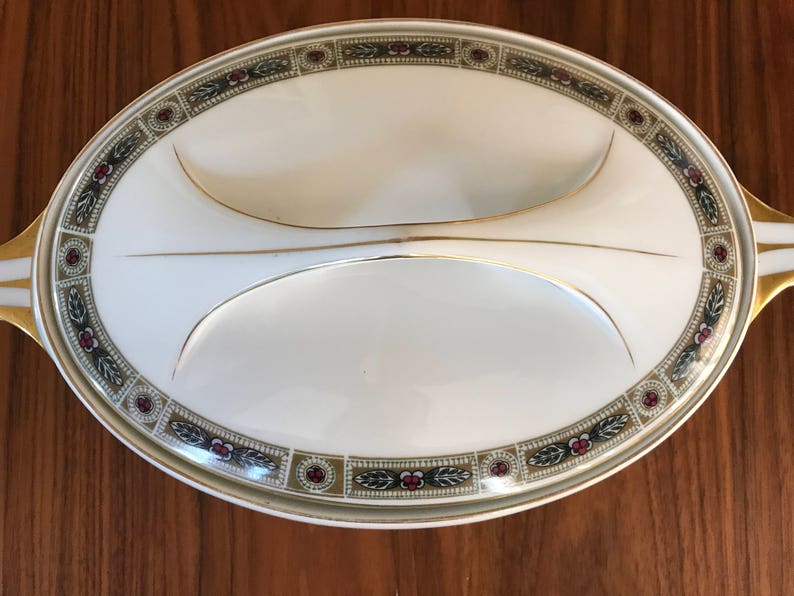 Vintage ROSENTHALE Selb-BAVARIA DONATELLO Patented CoveredHandled Casserole Dish