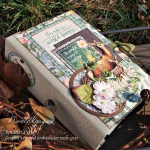 Woodland Friends Album Tutorial - Graphic 45- PDF Tutorial by Nostalgique