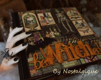 Halloween Mini Album 9 x 9 Rare Kuriositäten Grafik 45 Mini Album PDF Anleitung