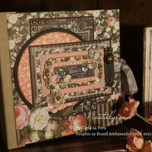 Elegance Album Tutorial - Graphic 45- PDF Tutorial by Nostalgique