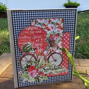 Album Tutorial Sunshine on my Mind PDF Folio Album Tutorial Summer Folio Album Tutorial - Graphic 45- PDF Tutorial Mini Album Tutorial