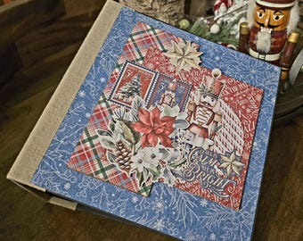 Album Anleitung Deck the Halls - Weihnachtsalbum Anleitung - Grafik 45- PDF Anleitung von Nostalgique