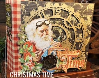 Tutorial del álbum Christmas Time - Gráfico 45 - Tutorial en PDF de Nostalgique
