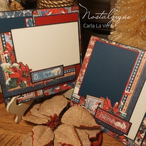 Tutorial - 2 Interactive 8&quot; x 8&quot; Layouts - Let it Snow - Graphic 45