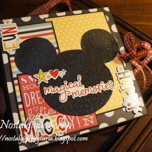 Tutorial sull&#39;album Magic Memories, 8 1/2&quot; x 8 1/2&quot;. Diciamo la raccolta del formaggio