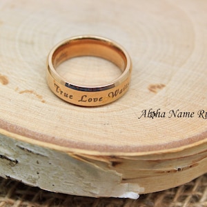 True Love Waits Stackable Ring