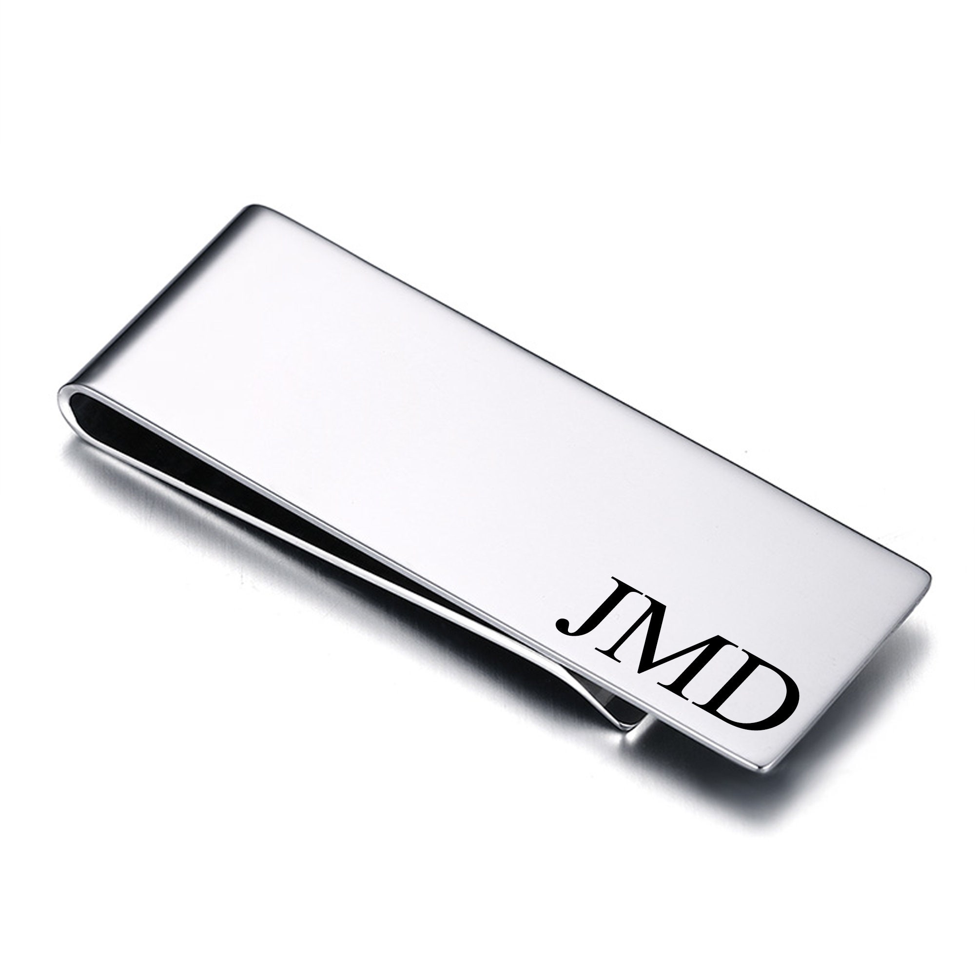 ヤ*き様 Sterling マニークリップ　925 Paper Clip Money Clip - Hand Forged Sterling Silver Money