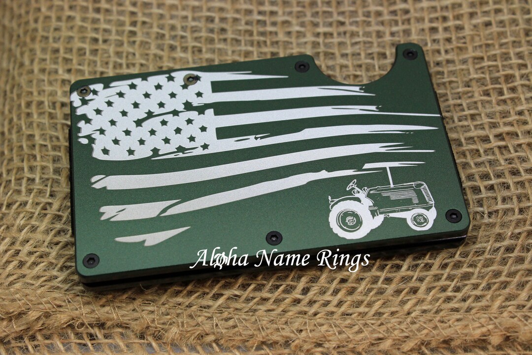 Aluminum Farmer Appreciation Wallet for Men Dad Grandpa. Etsy
