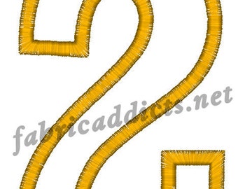 Applique #2 fits 4x4 Hoop for Embroidery Machine - Automatic Download Multiple Formats