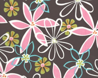 Michael Miller Brown Daisy Dreams  CX2813 Priced per yard