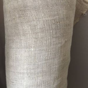 Natural Sheer Linen Drapery Fabric - 2.3 yards