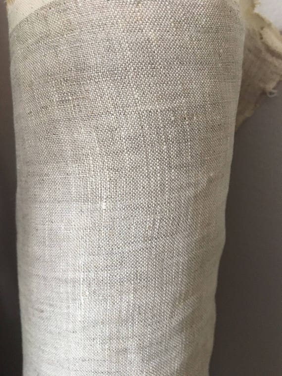 Natural Sheer Linen Drapery Fabric 2 3 Yards Spring Sale Etsy
