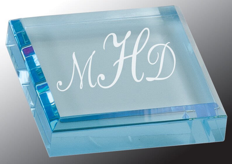 Personalized Acrylic Paper Weight Corporate Office Gifts Etsy