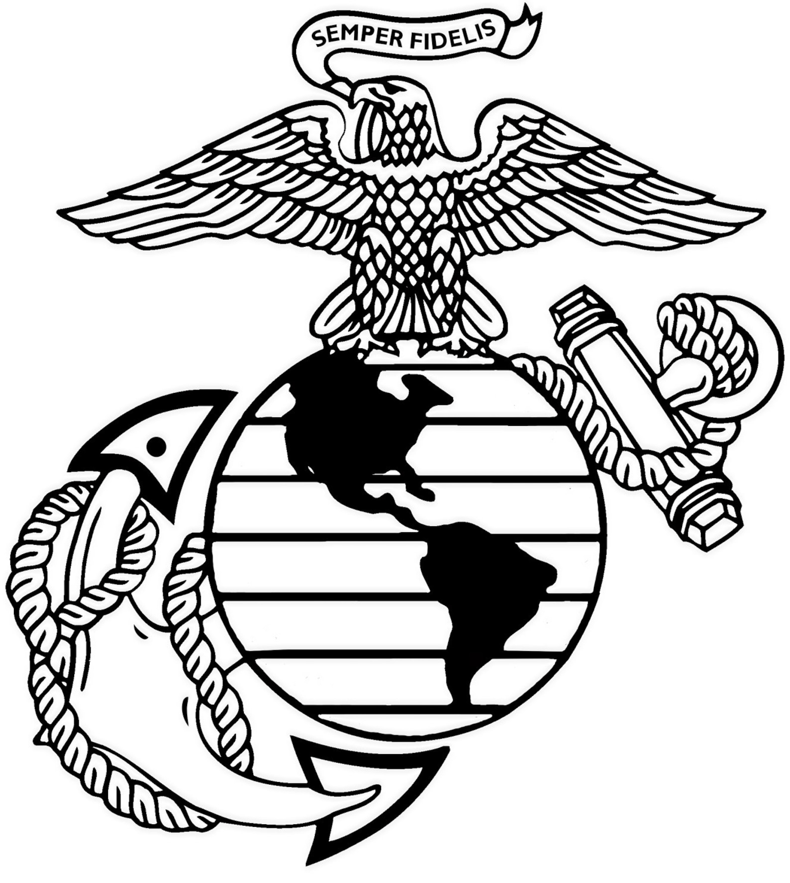Large Marine Corps EGA Window Decal 12 X 12 Inch Vinyl USMC Etsy themilitarywifelife-this-website-is-for-sale