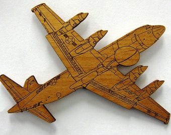 EP-3 (VQ-1) Wooden Fridge Magnet