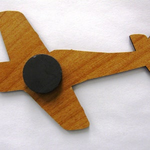 FW-190 Wooden Fridge Magnet image 3