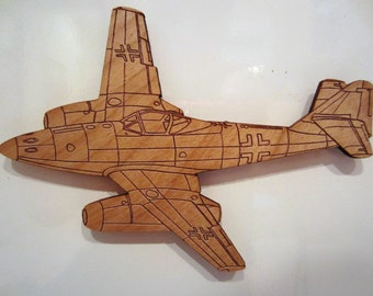 ME-262 Wooden Fridge Magnet
