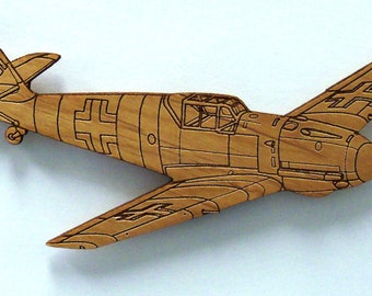 BF-109 Wooden Fridge Magnet
