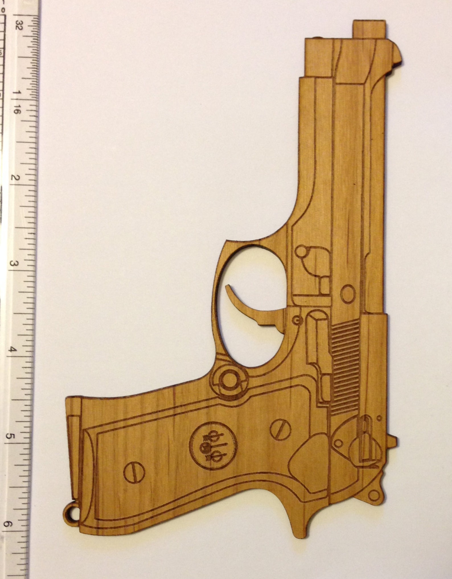 Beretta 92 Pistol Wooden Fridge Large Etsy