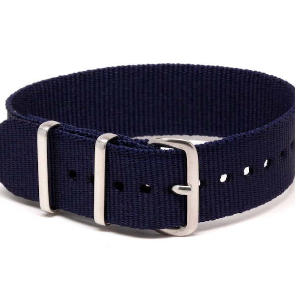 Navy Timex Wekender Watch Strap Replacement Nylon 20MM Full Size