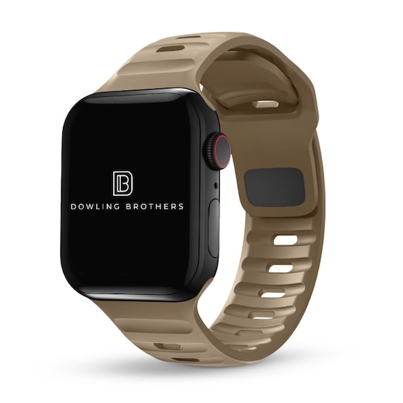 Khaki Tan Watch Strap Designed For Apple Watch Ultra 42MM 44MM 45MM Waterproof