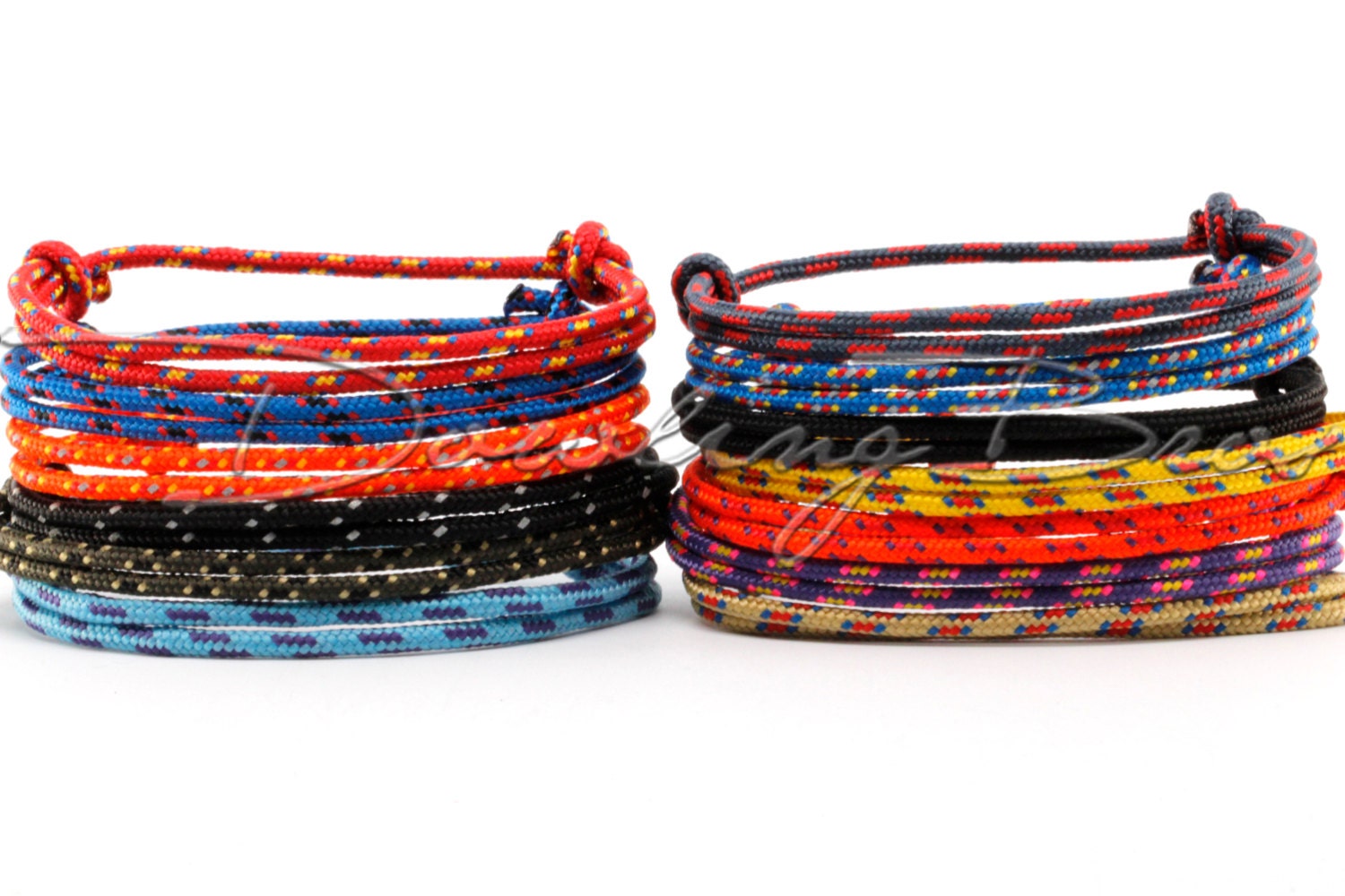 Handmade Adjustable Sliding Knot Wrap Rope Bracelet - Etsy